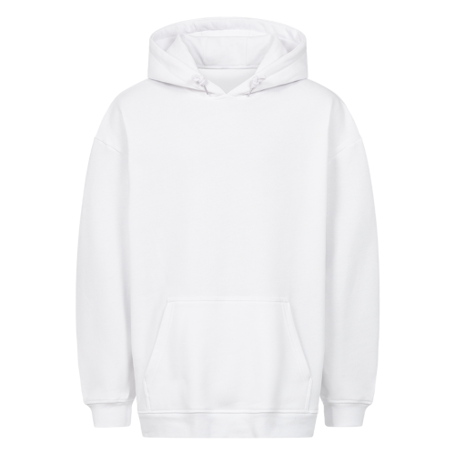 Classic Oversized Hoodie - with pocket print